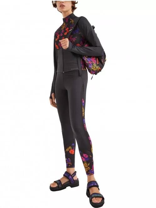 Desigual Sweat Tenis női hosszú ujjú sport póló fekete színben 4