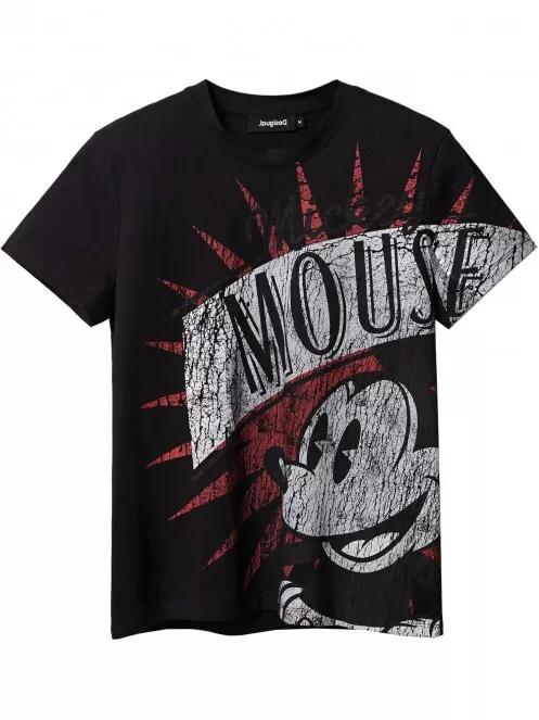 Desigual Ts Mickey Boom női rövid ujjú póló fekete színben 2