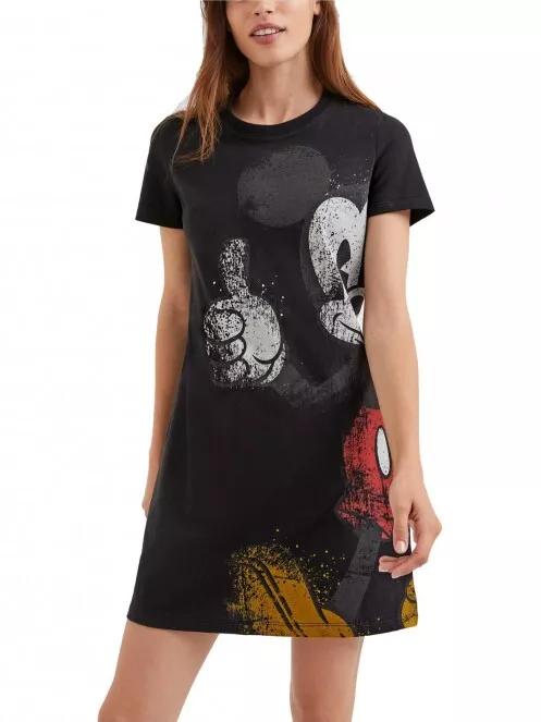 Desigual Vest My Mickey női ruha fekete színben 2