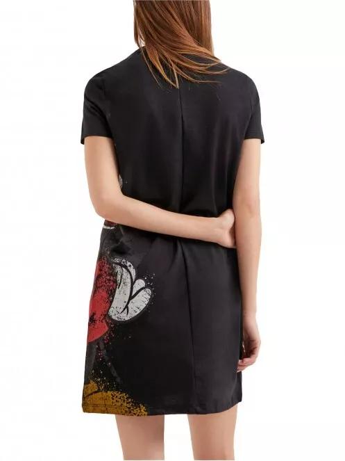 Desigual Vest My Mickey női ruha fekete színben 3