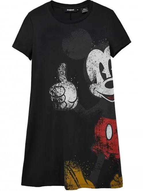 Desigual Vest My Mickey női ruha fekete színben 5