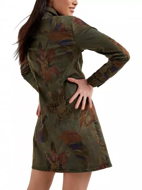 Desigual Vest Budapest női ingruha oliva színben 3