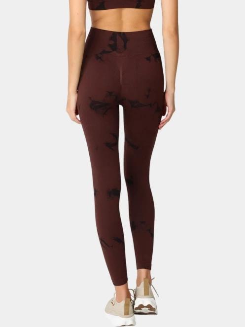 Rukka Rukka Meldois Print női leggings barna színben 4