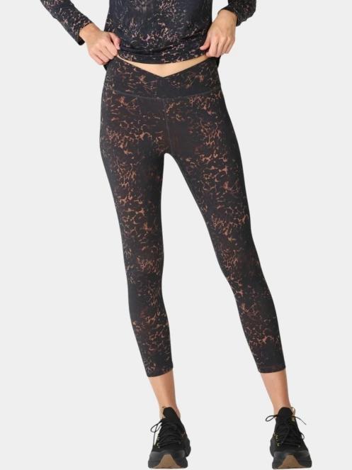 Rukka Rukka Myllyoja Print női leggings fekete színben 2