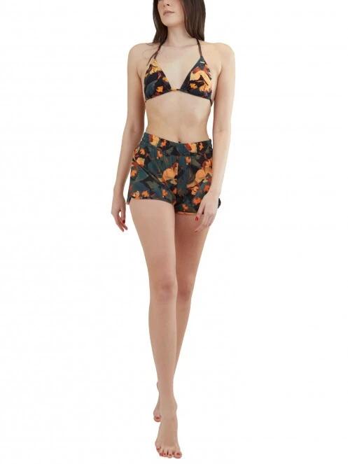 Fundango Elderberry Boardshort női beach short multikolor színben 4