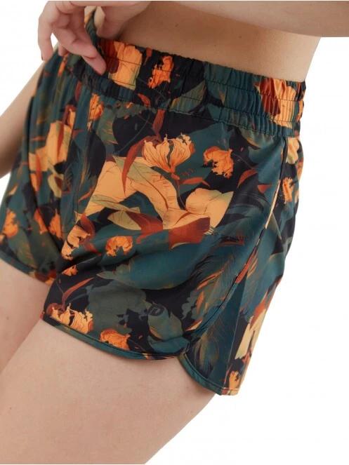 Fundango Elderberry Boardshort női beach short multikolor színben 5