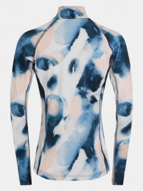 Fundango Yade II Baselayer Top női aláöltöző felső kék színben 9