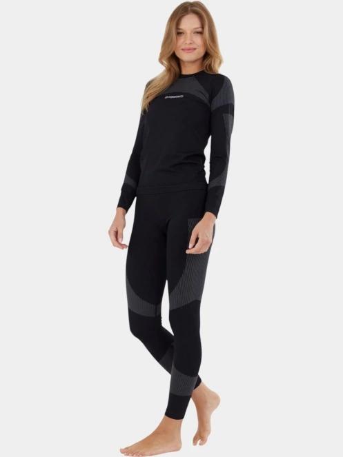 Fundango Seamless Baselayer Set női aláöltöző szett fekete színben 4