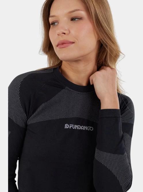 Fundango Seamless Baselayer Set női aláöltöző szett fekete színben 7