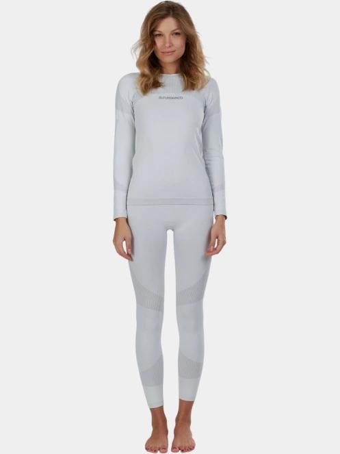 Fundango Seamless Baselayer Set női aláöltöző szett fehér színben 2