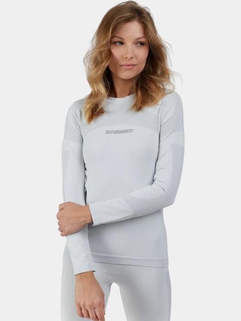 Fundango Seamless Baselayer Set női aláöltöző szett fehér színben 5