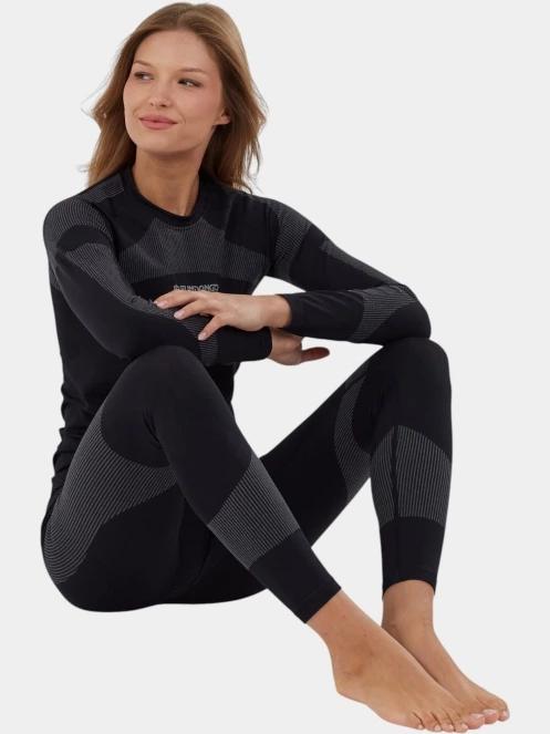 Fundango Seamless Baselayer Set női aláöltöző szett fekete színben 6