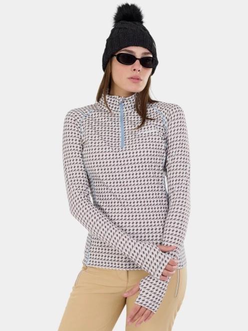 Fundango Yade III Baselayer Top női aláöltöző felső fehér színben 2