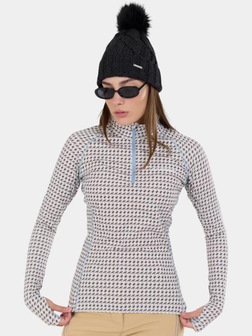 Fundango Yade III Baselayer Top női aláöltöző felső fehér színben 5