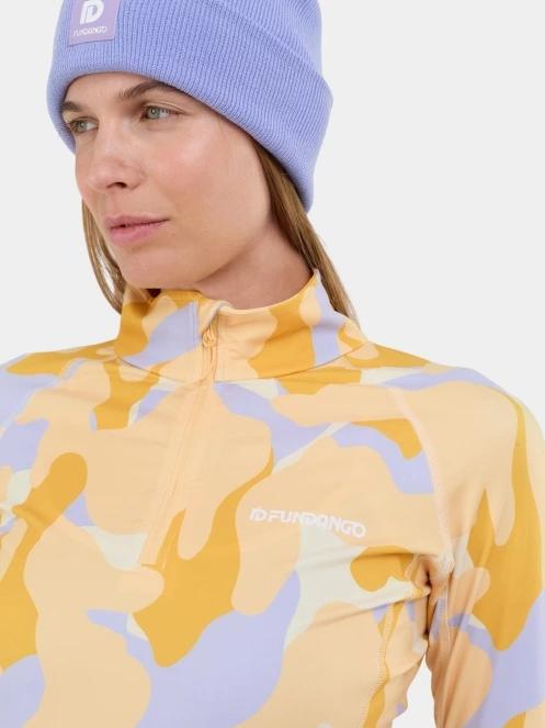 Fundango Yade III Baselayer Top női aláöltöző felső fehér színben 7
