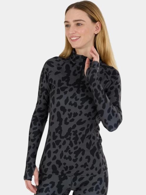 Fundango Yade III Baselayer Top női aláöltöző felső fekete színben 5