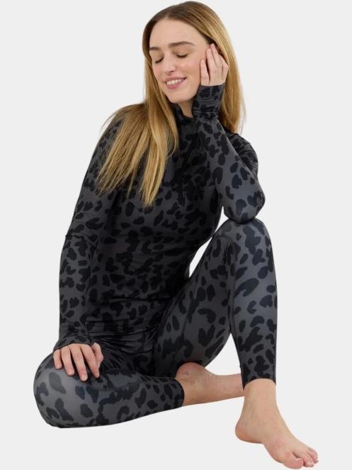 Fundango Yade III Baselayer Top női aláöltöző felső fekete színben 6