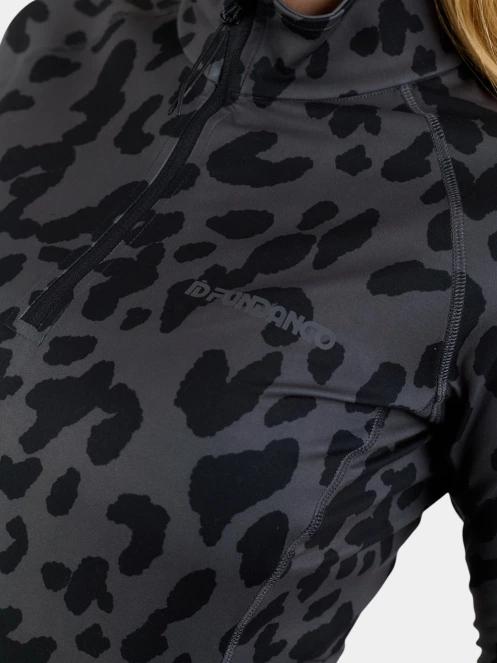 Fundango Yade III Baselayer Top női aláöltöző felső fekete színben 7