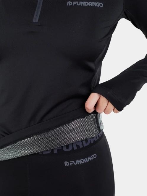 Fundango Yade Thermo III Baselayar Top női aláöltöző felső fekete színben 6