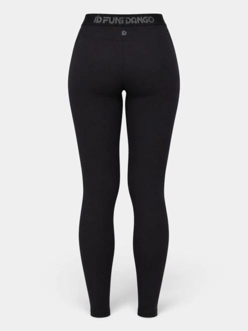 Fundango Yaris Thermo III Baselayer Bottom női aláöltöző nadrág fekete színben 9
