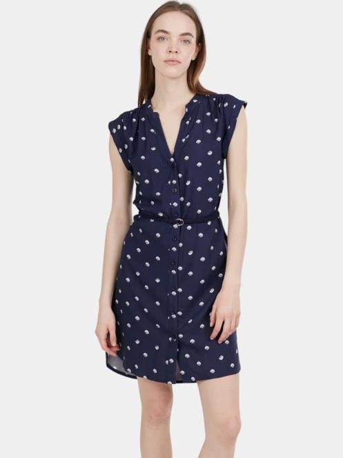 Fundango Mona Dress női ruha sötétkék színben 2