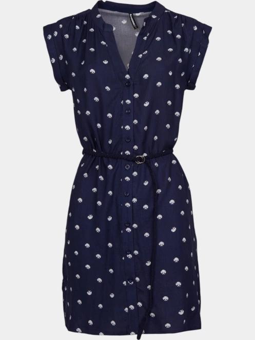 Fundango Mona Dress női ruha sötétkék színben 10