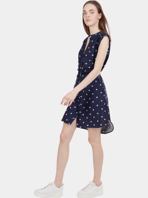 Fundango Mona Dress női ruha sötétkék színben 5