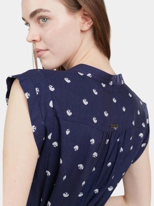 Fundango Mona Dress női ruha sötétkék színben 9