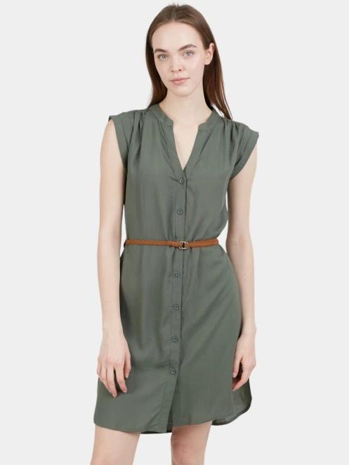 Fundango Mona Dress női ingruha oliva színben 2