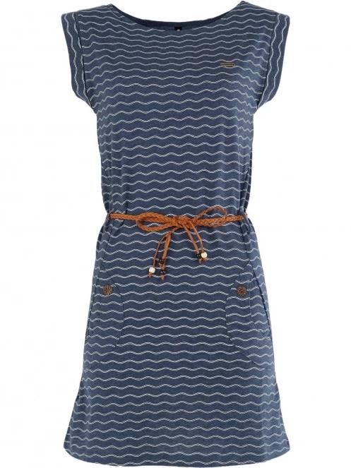 Fundango Sagitta Dress női ruha sötétkék színben 7