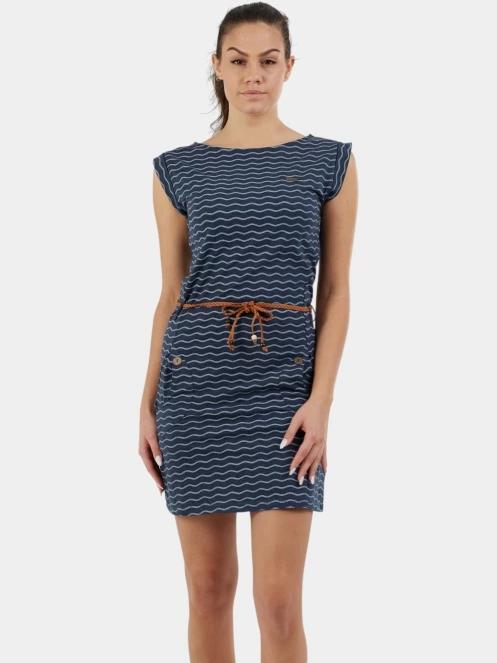 Fundango Sagitta Dress női ruha sötétkék színben 2