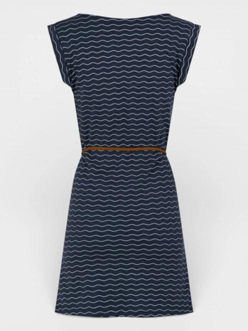 Fundango Sagitta Dress női ruha sötétkék színben 9