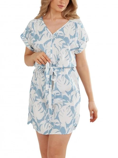Fundango Palmetta Dress női ruha kék színben 2