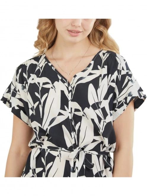 Fundango Palmetta Dress női ruha fekete színben 6
