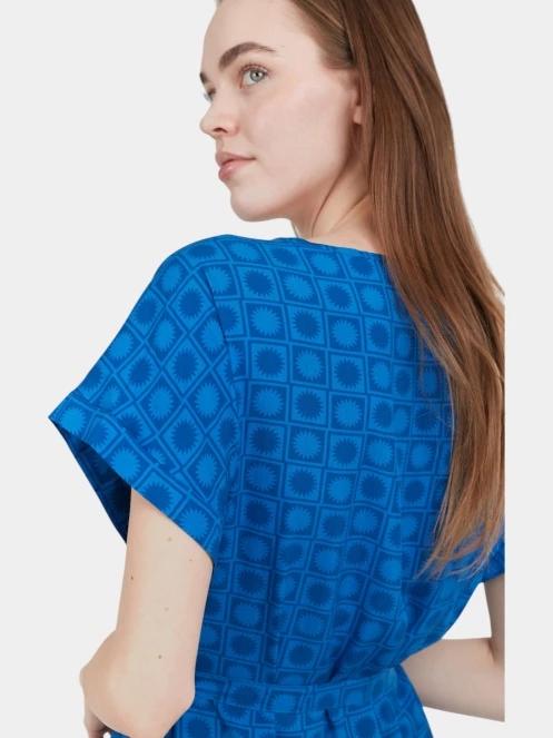 Fundango Palmetta Dress női ruha kék színben 7