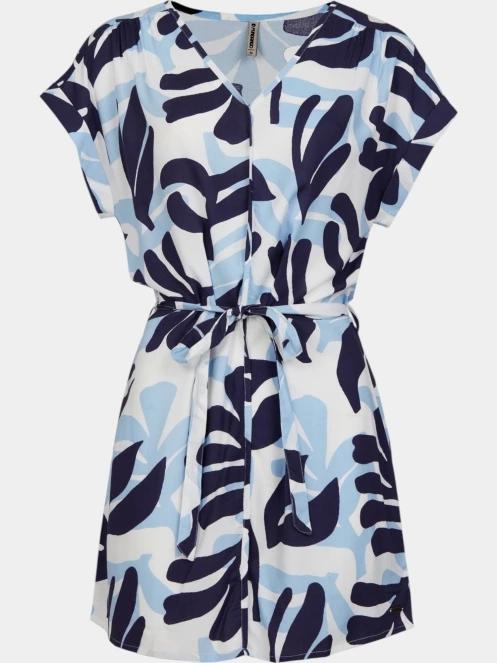 Fundango Palmetta Dress női ruha kék színben 8