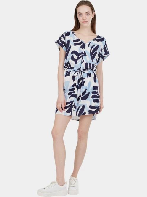 Fundango Palmetta Dress női ruha kék színben 4