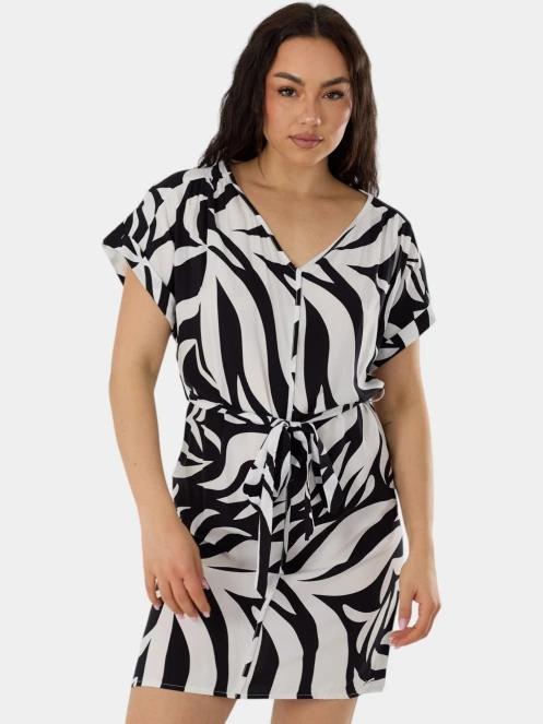 Fundango Palmetta Dress női ruha fekete színben 2