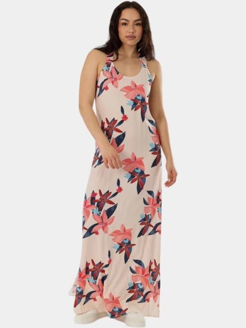 Fundango Penelope Dress női maxiruha homok színben 2