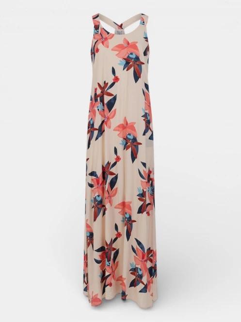 Fundango Penelope Dress női maxiruha homok színben 7