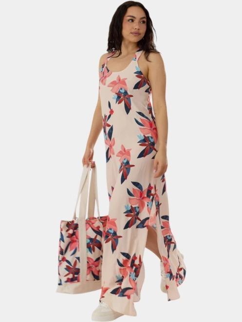 Fundango Penelope Dress női maxiruha homok színben 4