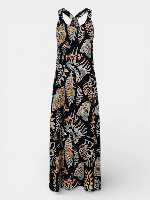 Fundango Penelope Dress női maxiruha fekete színben 7