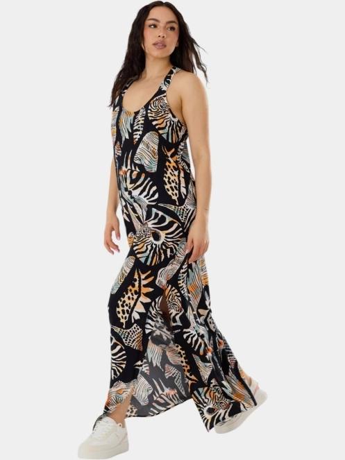 Fundango Penelope Dress női maxiruha fekete színben 4