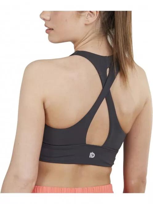 Fundango Vexx High Support Sportbra női sportmelltartó szürke színben 3