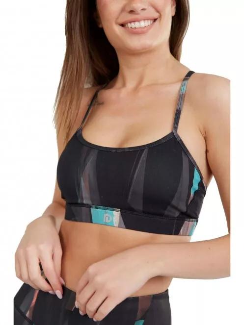 Fundango Cane Mid Support Sportbra női sportmelltartó multikolor színben 4