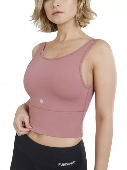 Fundango Croft Long Line Sportbra női sportmelltartó magenta színben 2