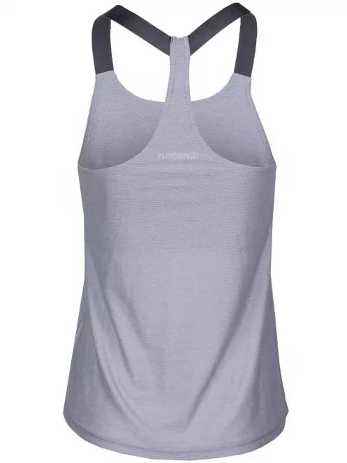 Fundango Racerback top női ujjatlan póló szürke színben 5
