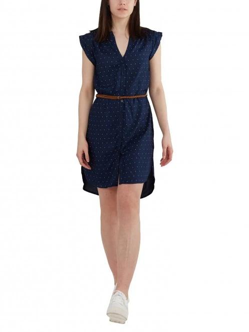 Fundango Mona Dress női ingruha sötétkék színben 7