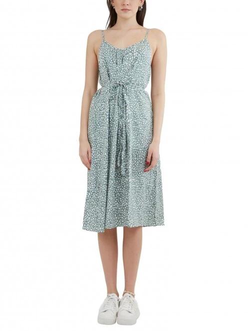 Fundango Naru Dress női ruha zöld színben 2