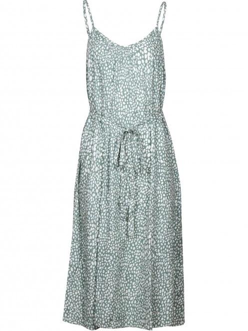 Fundango Naru Dress női ruha zöld színben 6